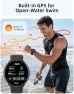 Превью Smart Watch for Swimming, 5ATM Waterproof, GPS, AMOLED — Fitness Tracker, Parsonver