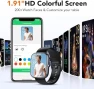 Превью Smart Watch with Answer/Make Calls, Heart Rate/Sleep Monitor, IP68 Waterproof, 115+ Sports Activity Trackers — Fitness Tracker, taopodo
