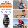 Превью Smart Watch with Answer/Make Calls, Heart Rate/Sleep Monitor, IP68 Waterproof, 115+ Sports Activity Trackers — Fitness Tracker, taopodo
