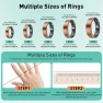 Превью Smart Ring with Sleep Monitoring, Step Counting, Heart Rate, Blood Oxygen for iOS and Android, No Subscription Fee, IP68... — Smart Ring, Free Shark