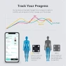 Превью Smart Scale for Body Weight with Backlight LED Screen — Smart Scale, NUTRI FIT
