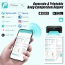 Превью 8-Electrode Smart Body Fat Scale with Handle, 28 Body Metrics, Segmental Measurements for Arms/Legs/Torso, Large... — Smart Scale, KUAIVO
