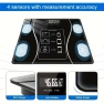 Превью AI Scale for Body Weight and Fat Percentage — Smart Scale, HDView
