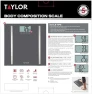 Превью Digital Body Composition Scale — Smart Scale, Taylor