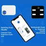 Превью Digital Scale for Body Weight, Black BMI Scale with App Sync — Smart Scale, NEXTLEVEL FIT Store
