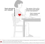 Превью Adjustable Automatic Blood Pressure Cuff for Home Use — Blood Pressure Monitor, Double love
