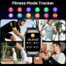 Превью Blood Pressure Smart Watch, 2.06" AMOLED HD Large Screen, Voice Broadcast, Air Pump Air Bag, Bluetooth Call, 24/7 Health... — Blood Pressure Monitor, VOKOWOBO
