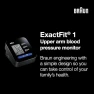 Превью ExactFit 1 Upper Arm Digital Blood Pressure Monitor with Adjustable BP Cuff — Blood Pressure Monitor, Braun