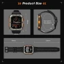 Military Smart Watch (Answer/Make Call) — Smart Watch, DEKELIFE