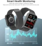 Превью Smart Watch with Blood Pressure, 1.9" HD Full Touch Screen, Fitness Tracker — Smart Watch, EarlySincere