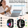 Превью Smart Watch with Bluetooth Calls, Health Monitor & 150+ Sports Modes — Fitness Tracker, VOKOWOBO