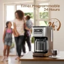 Превью 14-Cup Programmable Drip Coffee Maker with Reusable Filter — Coffee Maker, Electactic