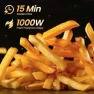 Превью 2.1Qt Small Air Fryer - Compact Digital Mini Airfryer — Air Fryer, Topzee