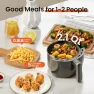 Превью 2.1Qt Small Air Fryer - Compact Digital Mini Airfryer — Air Fryer, Topzee