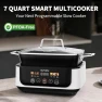 Превью 7-Quart Programmable Multi-Cooker with Ceramic Coating — Multicooker, AUTUCU