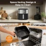 Превью 8 in 1 XL Air Fryer with View Windows — Air Fryer, KINSING