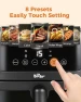 Превью Air Fryer, 6.4Qt Stainless Steel with 8 Presets — Air Fryer, Bear