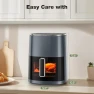 Превью Air Fryer 6QT with Window, Square Airfryer Oven 12-in-1 — Air Fryer, Sweetcrispy