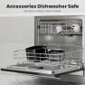 Превью Air Fryer 6QT with Window, Square Airfryer Oven 12-in-1 — Air Fryer, Sweetcrispy