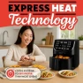 Превью Air Fryer - 7 Qt Large Capacity with LED Display, 12 One-Touch Presets — Air Fryer, Gourmia