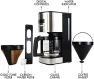 Превью Coffee Maker 12 cup Drip Coffee Machine with Reusable Filter — Coffee Maker, Koolatron