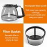 Превью Compact 5-Cup Programmable Drip Coffee Maker — Coffee Maker, Electactic