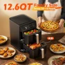 Превью Dual Basket Air Fryer, 12.6QT Family-Size for 10–12 People — Air Fryer, Mirtan