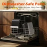 Превью Dual Basket Air Fryer, 12.6QT Family-Size for 10–12 People — Air Fryer, Mirtan