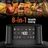 Превью Dual Capacity Glass Air Fryer — Air Fryer, YUKO Smart