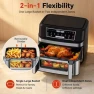 Превью Dual Zone Air Fryer Oven with Divider — Air Fryer, Emphsism