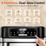 Превью Dual Zone Air Fryer Oven with Divider — Air Fryer, Emphsism