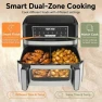 Превью Dual Zone Air Fryer Oven with Divider — Air Fryer, Emphsism