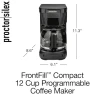 Превью FrontFill Drip Coffee Maker, Digital & Programmable, 12 Cup Glass Carafe — Coffee Maker, Proctor Silex