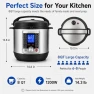 Превью 14-in-1 Electric Pressure Cooker 8 Quart — Multicooker, KINGBULL