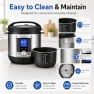 Превью 14-in-1 Electric Pressure Cooker 8 Quart — Multicooker, KINGBULL