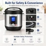 Превью 14-in-1 Electric Pressure Cooker 8 Quart — Multicooker, KINGBULL