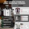 Превью 6.3 QT Stainless Steel Pressure Cooker — Multicooker, TIBORANG