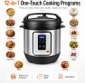 Превью 6QT Electric Pressure Cooker – 12-in-1 Multi Cooker — Multicooker, KINGBULL
