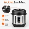 Превью 6QT Electric Pressure Cooker – 12-in-1 Multi Cooker — Multicooker, KINGBULL