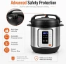 Превью 6QT Electric Pressure Cooker – 12-in-1 Multi Cooker — Multicooker, KINGBULL