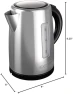 Превью Cordless Kettle, Silver — Electric Kettle, BLACK+DECKER