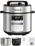 Превью Dual-Pot Electric Pressure Cooker, 12-in-1 Multi Cooker with 6QT Stainless Steel & 5QT Ceramic Pot — Multicooker, Fullwill