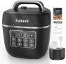 Превью Dual-Pot Electric Pressure Cooker, 12-in-1 Multi Cooker with 6QT Stainless Steel & 5QT Ceramic Pot — Multicooker, Fullwill