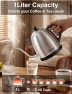 Превью Electric Gooseneck Kettle, 1L Water Boiler, BPA-Free, Pour Over Tea Pot Stainless Steel — Electric Kettle, Stariver