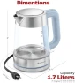 Превью Electric Kettle for Boiling Hot Tea & Water — Electric Kettle, Chefberry