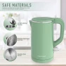 Превью Electric Kettle Quiet, Double Wall Hot Water Boiler BPA-Free, Cool Touch, Cordless — Electric Kettle, COOKTRON