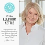 Превью Electric Kettle with Stainless Steel Tea Infuser — Electric Kettle, Martha Stewart