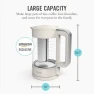 Превью Electric Kettle with Stainless Steel Tea Infuser — Electric Kettle, Martha Stewart