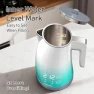 Превью Electric Kettle with Temperature Control, 5 Preset Temps & 2H Keep Warm, 1200W Cool-Touch BPA-Free Electric Tea Kettle,... — Electric Kettle, Fashome