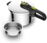Превью Secure Stainless Steel Pressure Cooker, 6.3 Quart — Multicooker, T-Fal